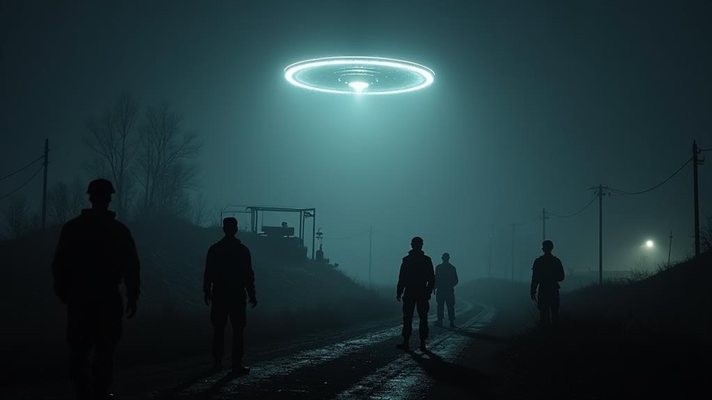ufo closes military base