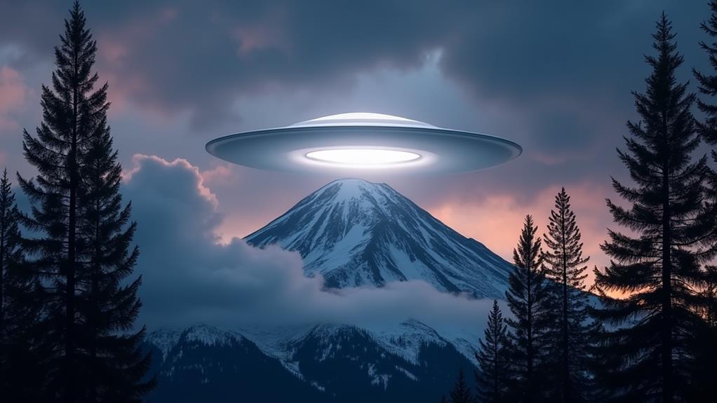 ufo sighting mount shasta