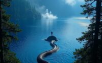 crater lake dinosaur hypothesis
