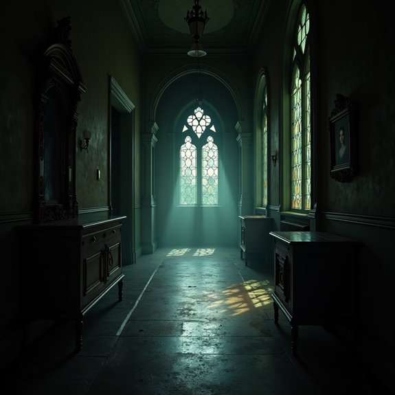 haunted mansion with mysteries