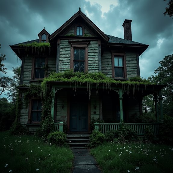 haunting whispers and despair