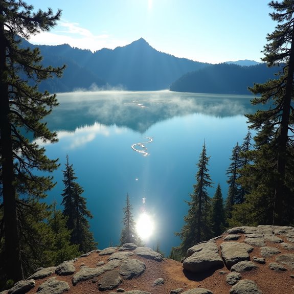 klamath lake serpent legend
