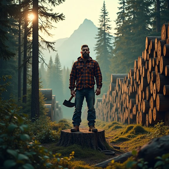 lumberjack folklore celebrates camaraderie