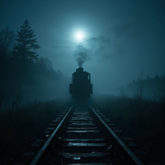 mysterious ghost train sightings