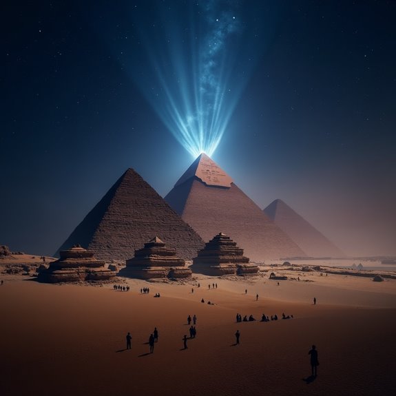 ancient astronauts and pyramids