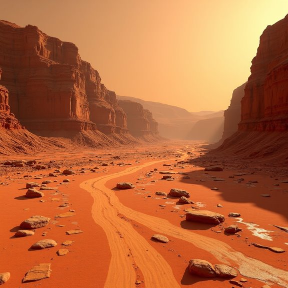ancient water shaped mars