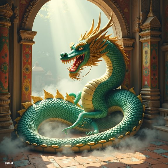 dragons embody dual cultural meanings
