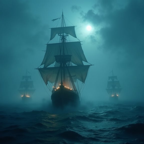 ghost ships and mysteries