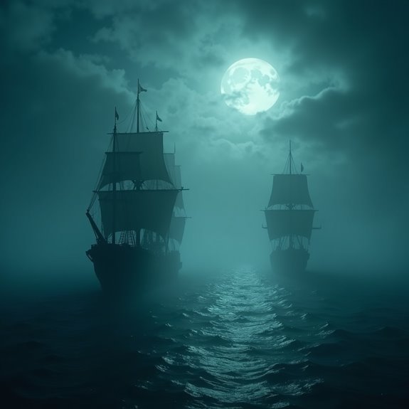 ghost ships evoke mystery