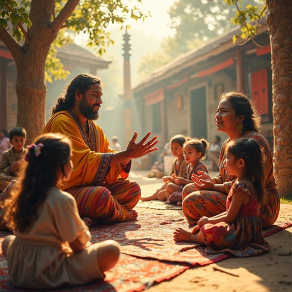 storytelling transmits cultural values