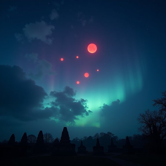 strange lights and sightings