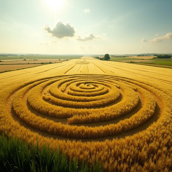 the mystery of crop circles