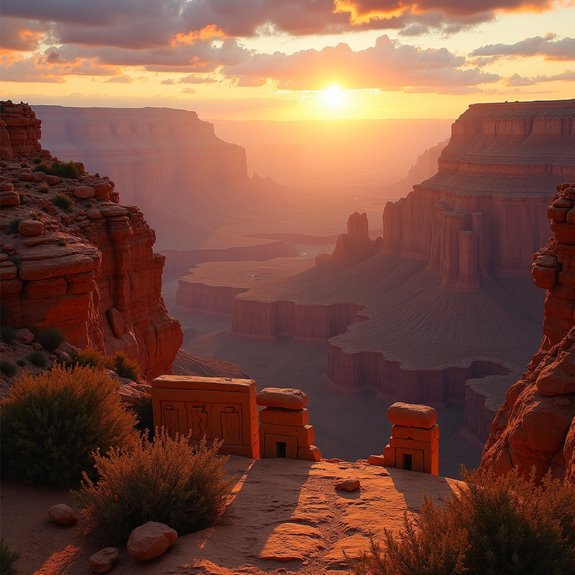 ancient egyptians in grand canyon