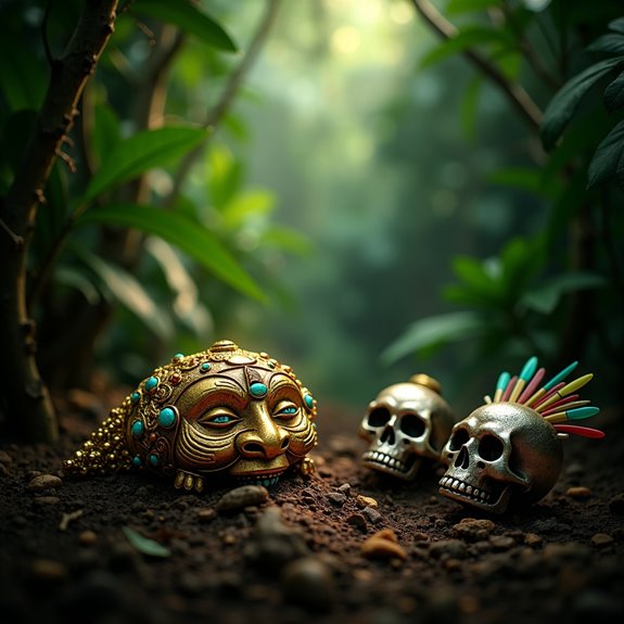 aztec empire s golden treasures
