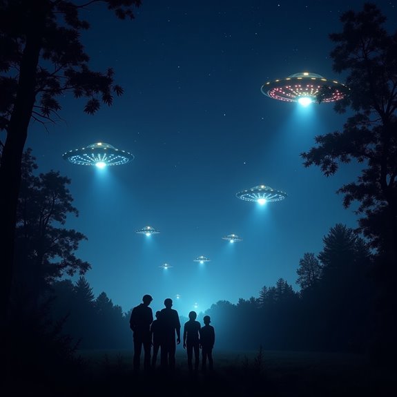 belgian triangular ufo sightings
