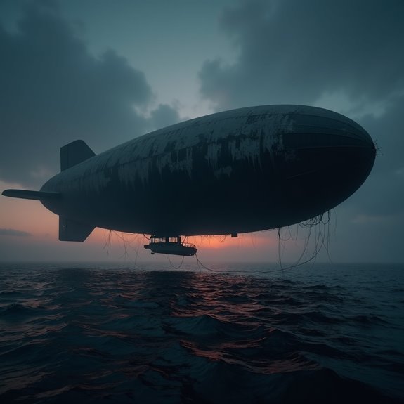blimps excelled in reconnaissance