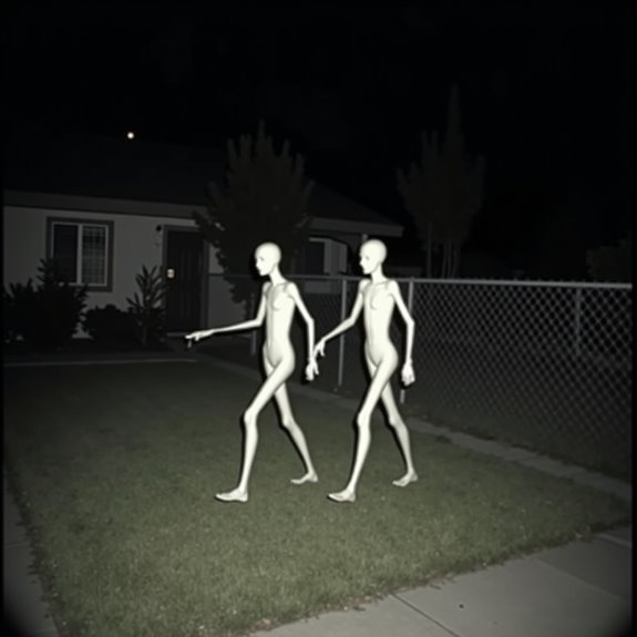 consistent bipedal figure sightings