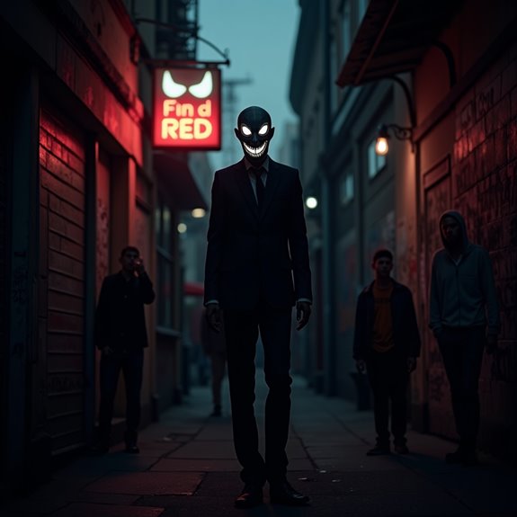 eerie encounters with smiling man