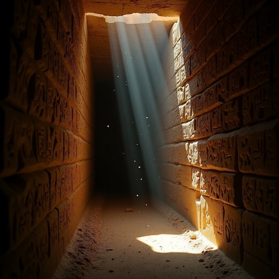 hidden chambers in giza