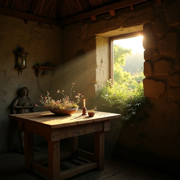 household spirits and traditions