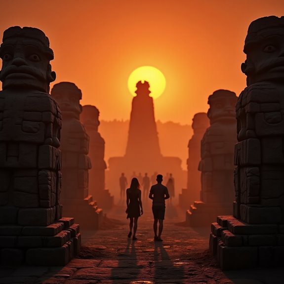 mayan death god sightings documented