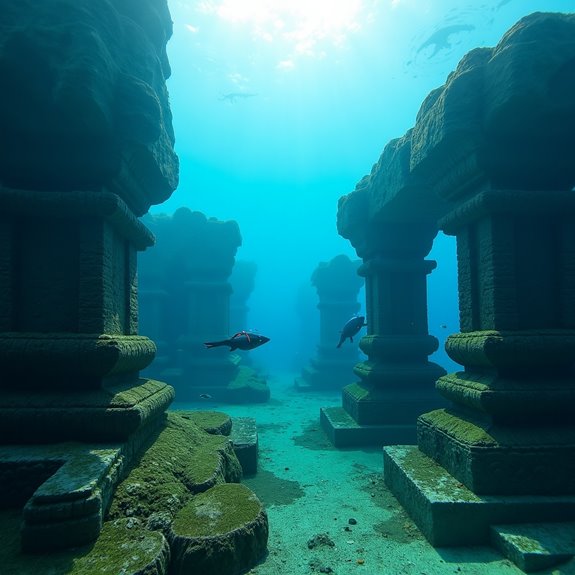 underwater structures mystery japan