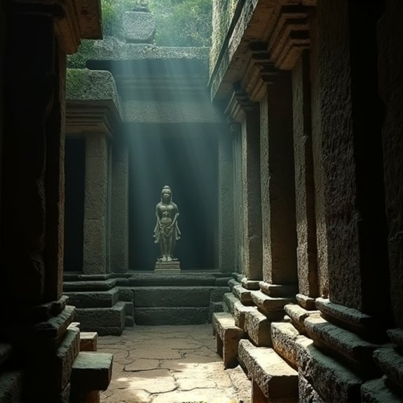 ancient tunnels and chambers