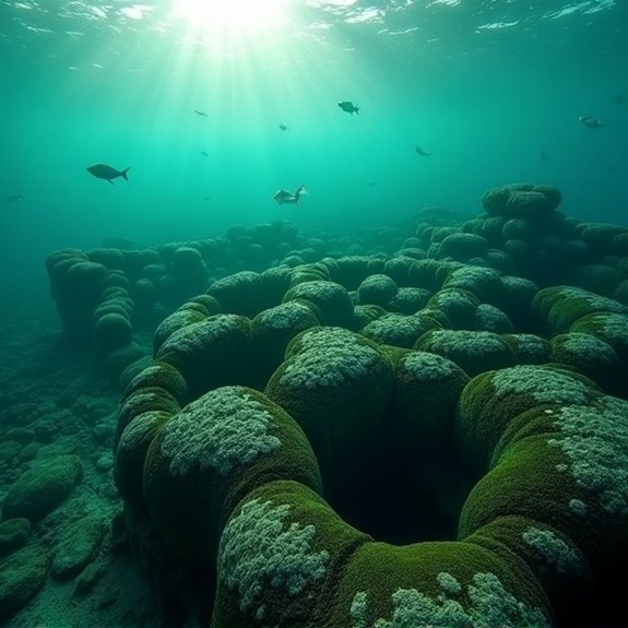 ancient underwater hunting structures