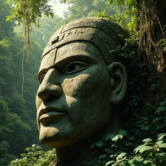 colossal olmec heads discoveries