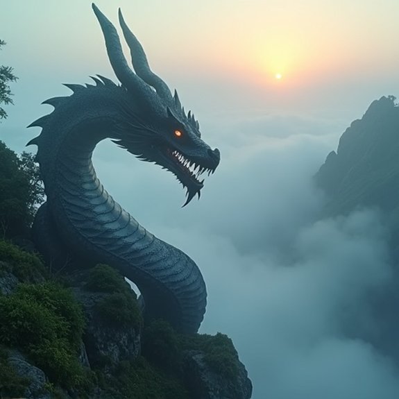 easter dragon sightings throughout history