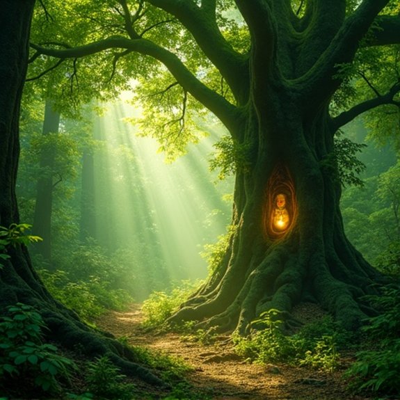 forest spirits embody nature s respect