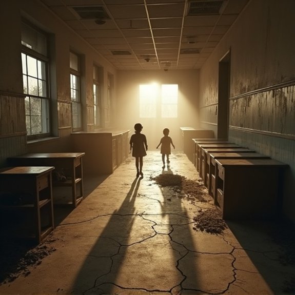 ghostly children haunt schools