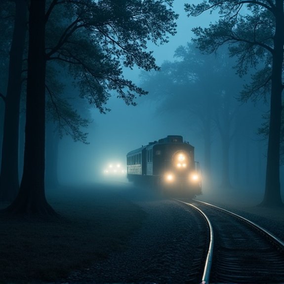 ghostly train sightings persist