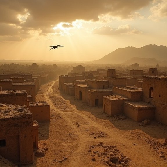 gradual decline of harappan cities