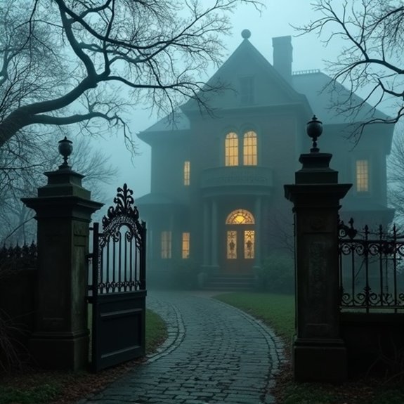 haunted literary author homes