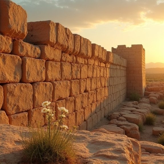 jericho s walls catastrophic collapse