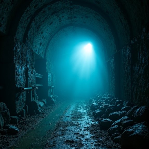 mysterious mining light phenomena