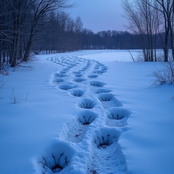 mysterious tracks across devon