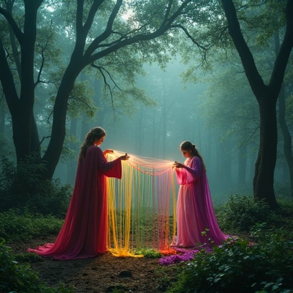 mysterious women foretelling doom