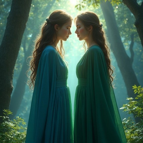 mythical twins and duality