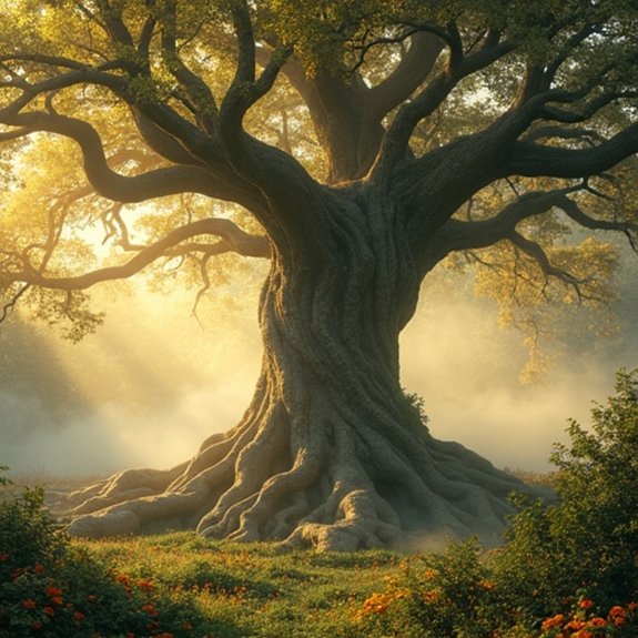 mythological trees real life counterparts