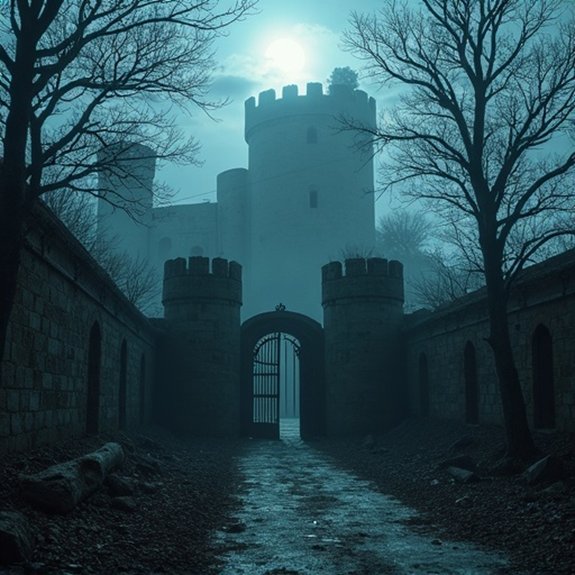 paranormal activity in castles