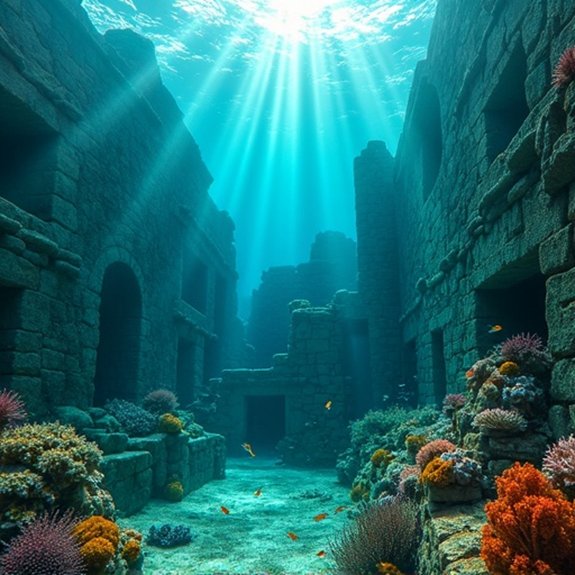 submerged ruins reveal secrets