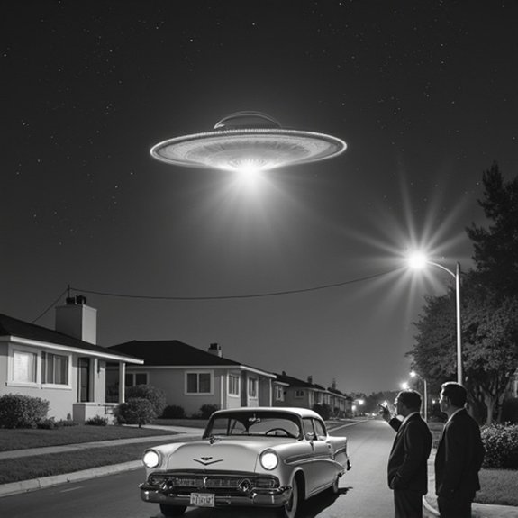 ufo sightings and public hysteria