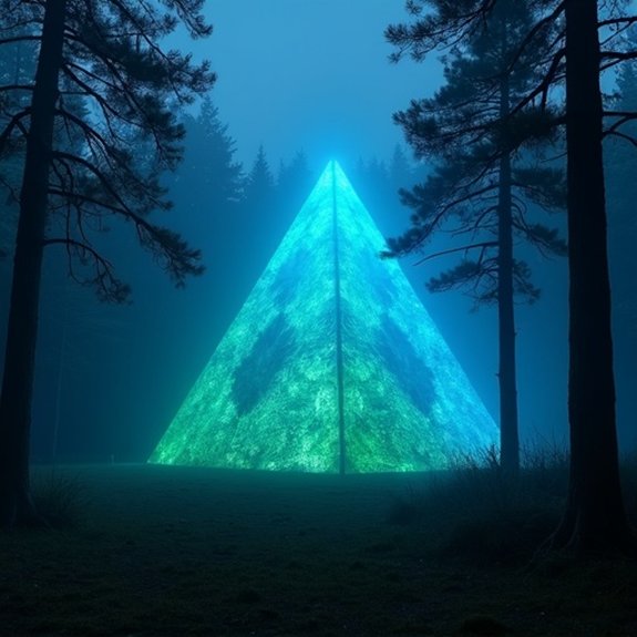 ufo sightings near pyramids